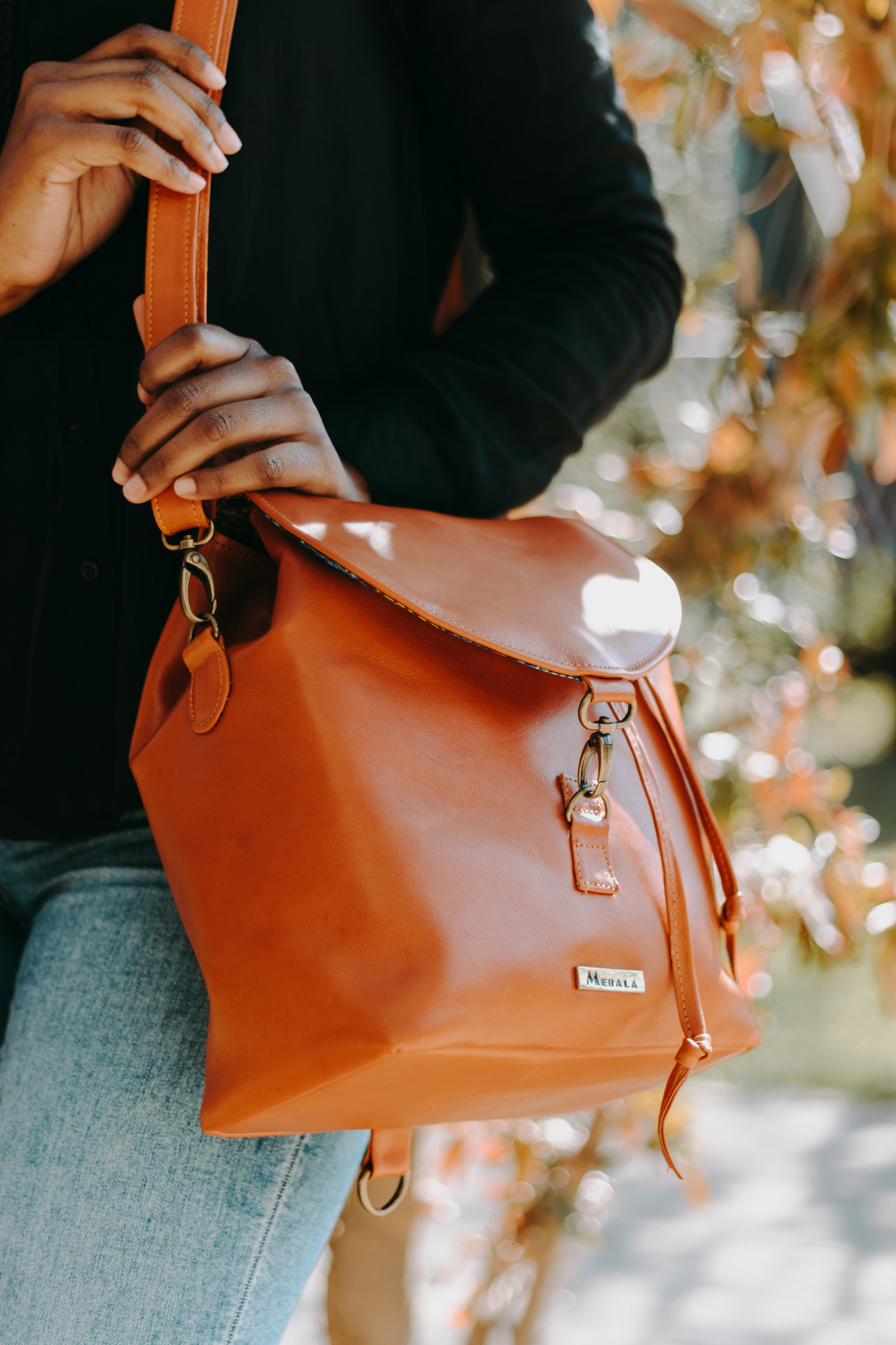 Buhle bucket bag Mebala genuine leather bags