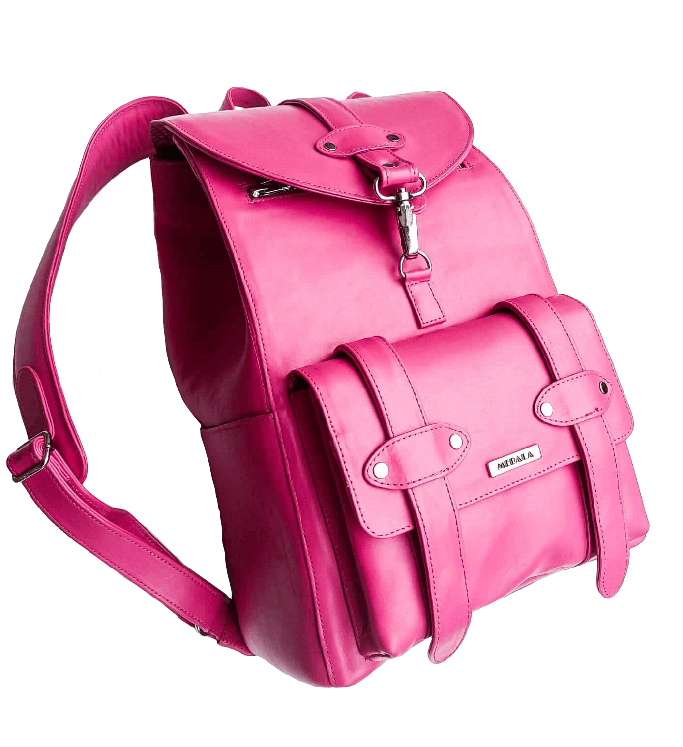 Mebala Boipelo backpack pink genuine leather