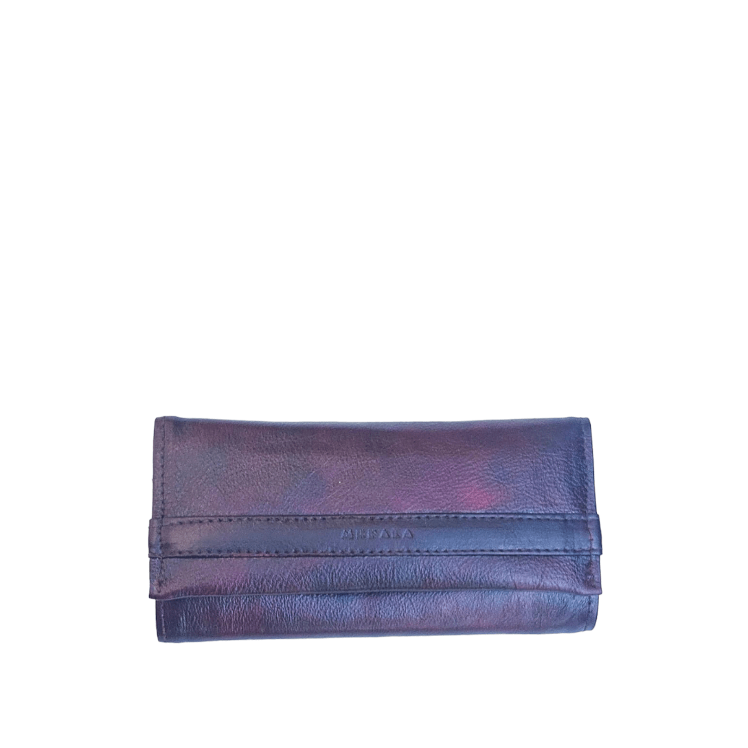 Mebala Khensani purse dark brown leather