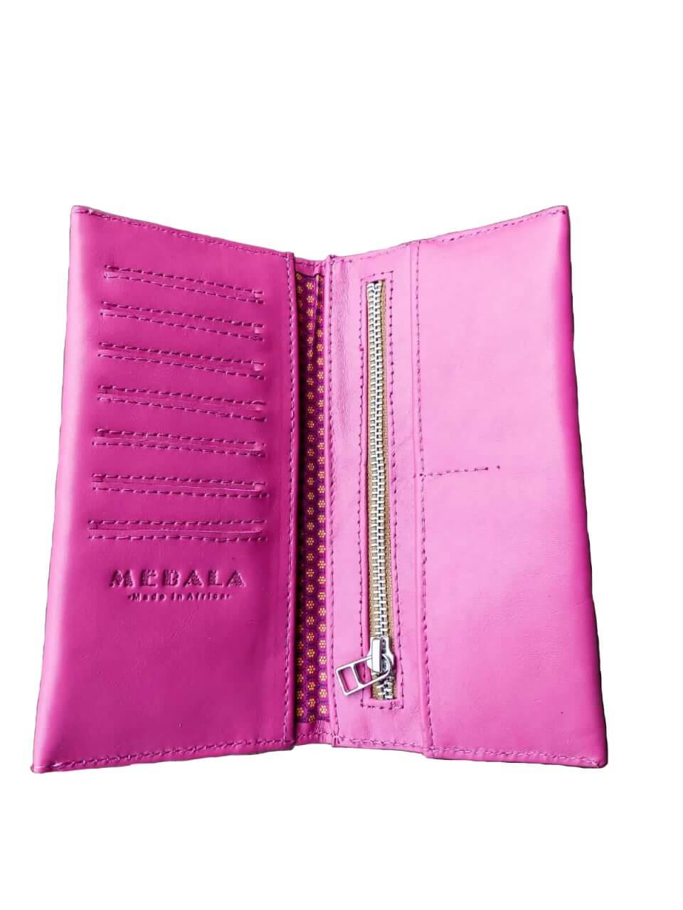 Mebala leather bags Athini purse pink