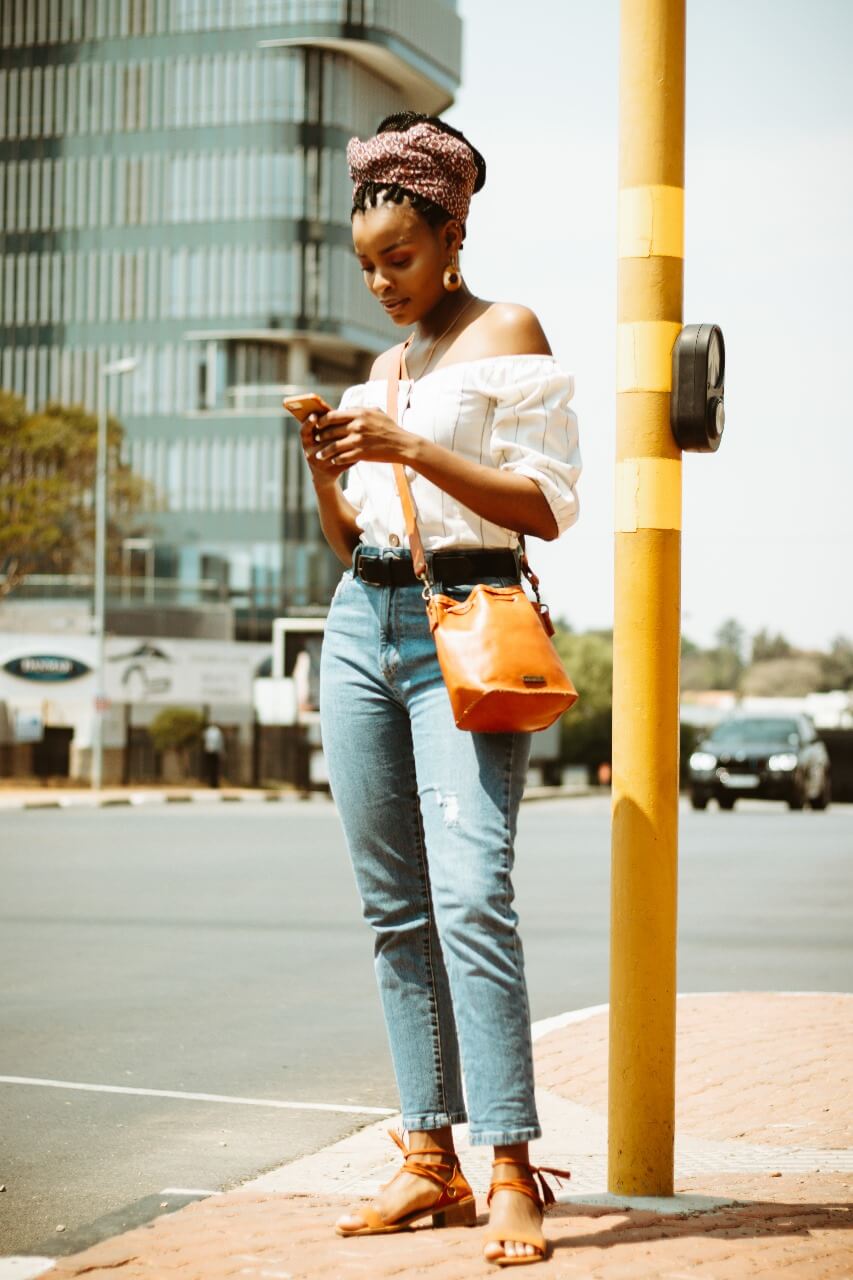 Buhle bucket bag