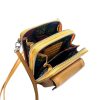 Mebala bags Avuyile satchel genuine leather full grain yellow