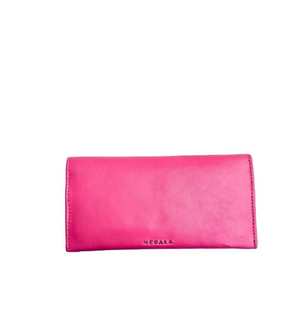 Mebala leather bags Athini purse pink