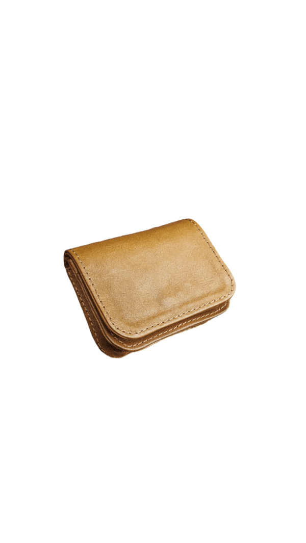 Mebala leather bags Khumo cardholder light brown